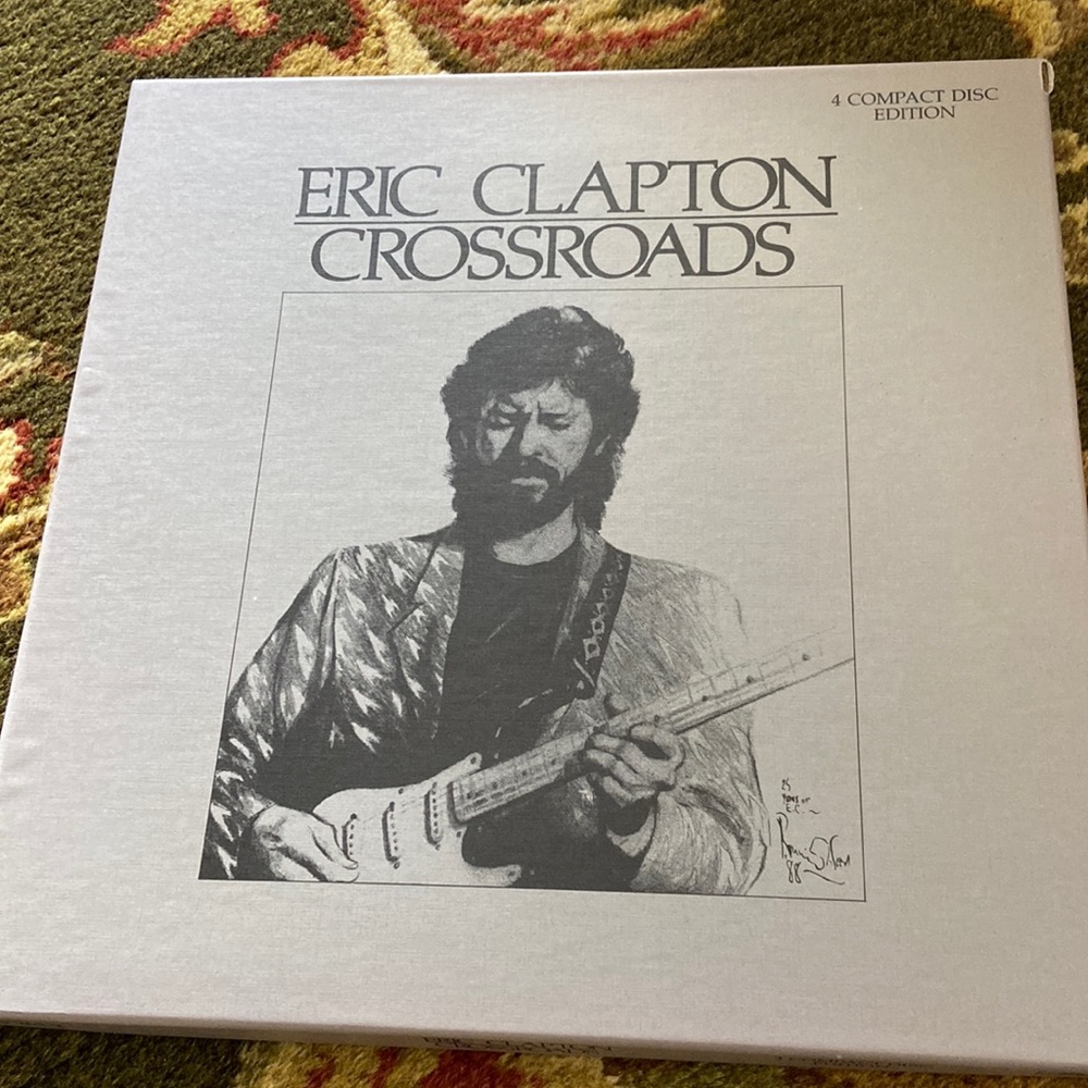 Eric Clapton Crossroads 4 disc set